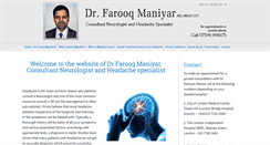 Desktop Screenshot of farooqmaniyar.com